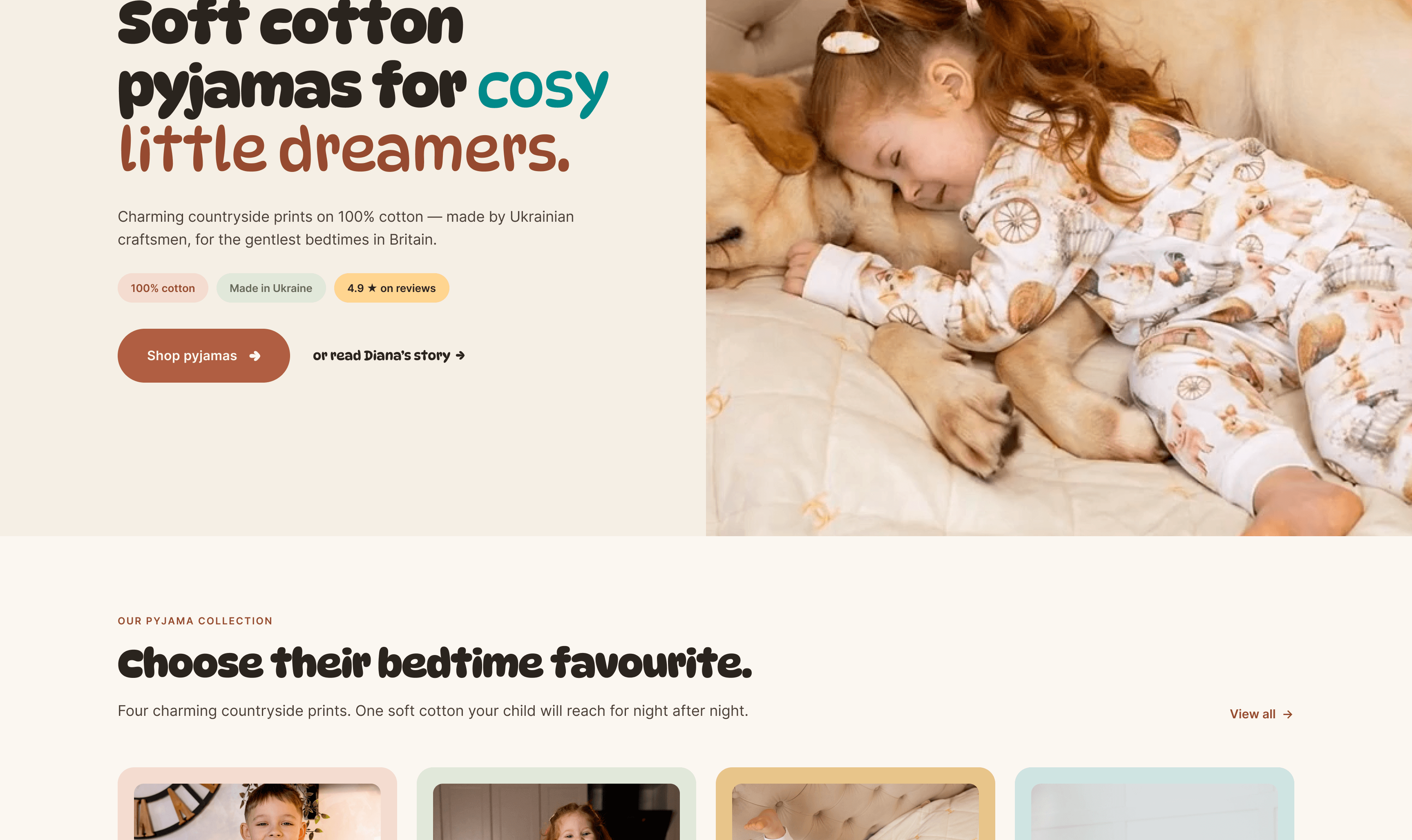 Hypothesis H1: A story-led homepage beats a catalogue homepage for a product-aware visitor.