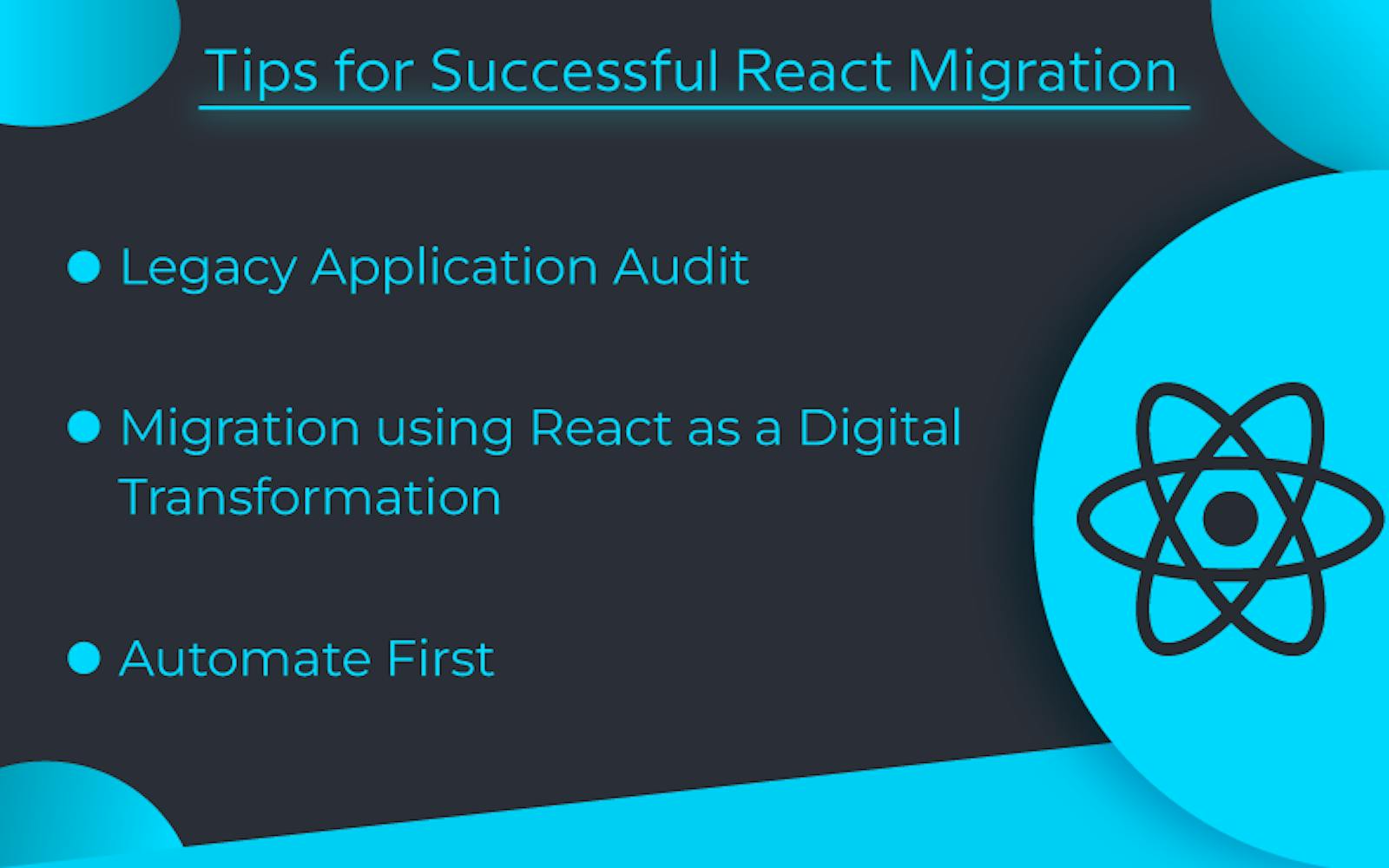 Tips for Successful React Migration